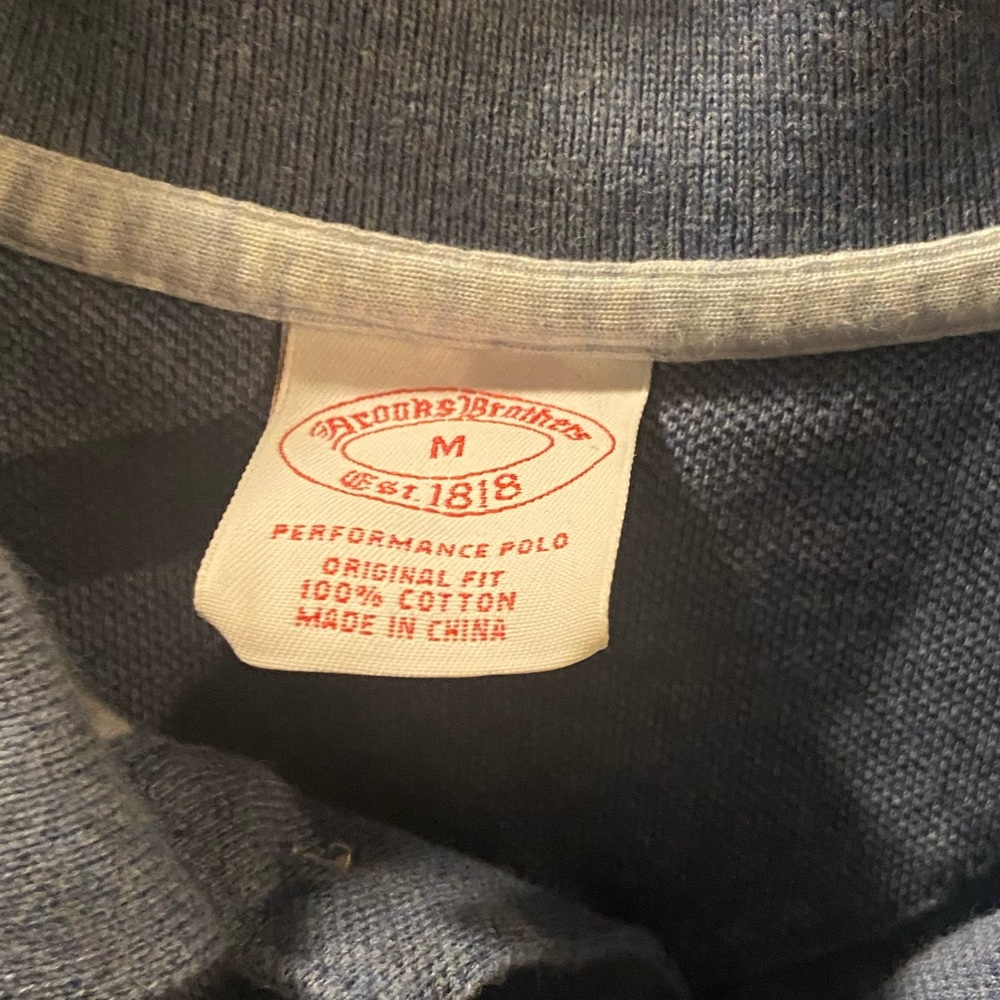 Brooks Brothers_ Blue Polo Shirt_M_original fit_Mens - Picture 6 of 8